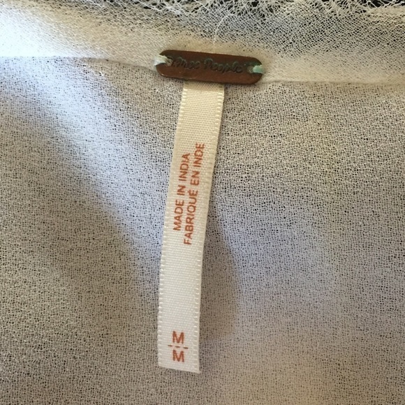 Free People Aztec Drawstring Blouse - Picture 3 of 8